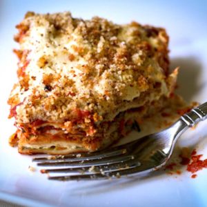 Vegan Gluten Free Veggie Lasagna