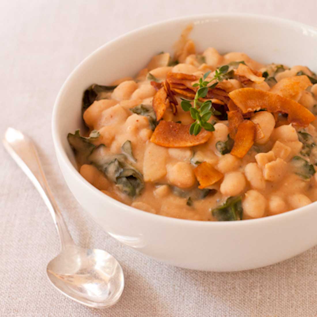 Smoky White Bean and Kale Soup Recipe | Dr. Heather Tick MD