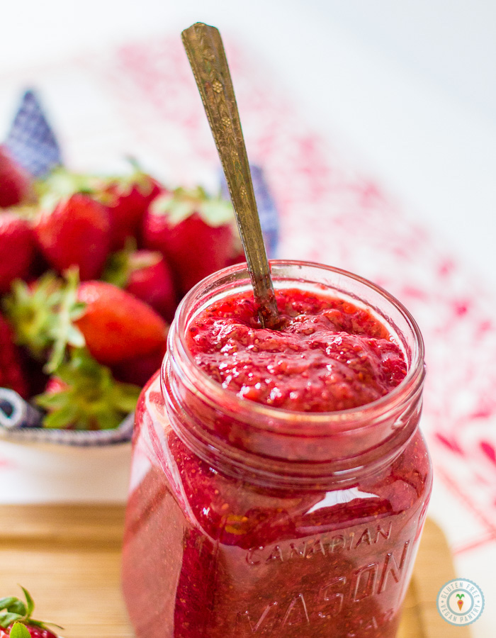 Healthy Chia Seed Recipes - Strawberry Chia Seed Jam